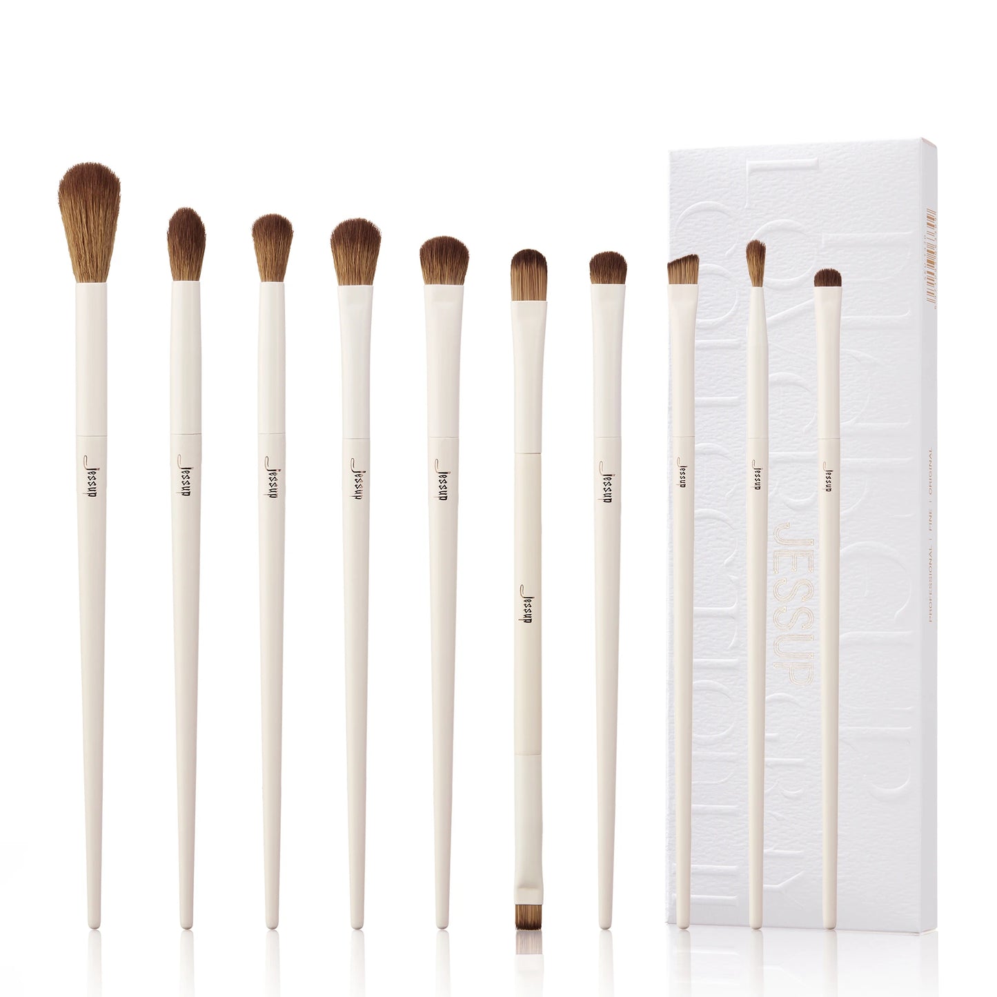 Jessup Makeup Brushes Set,10-14pcs Make Up Brush Contour Foundation Powder Eyeshadow Highlight Blending Concealer Liner T336
