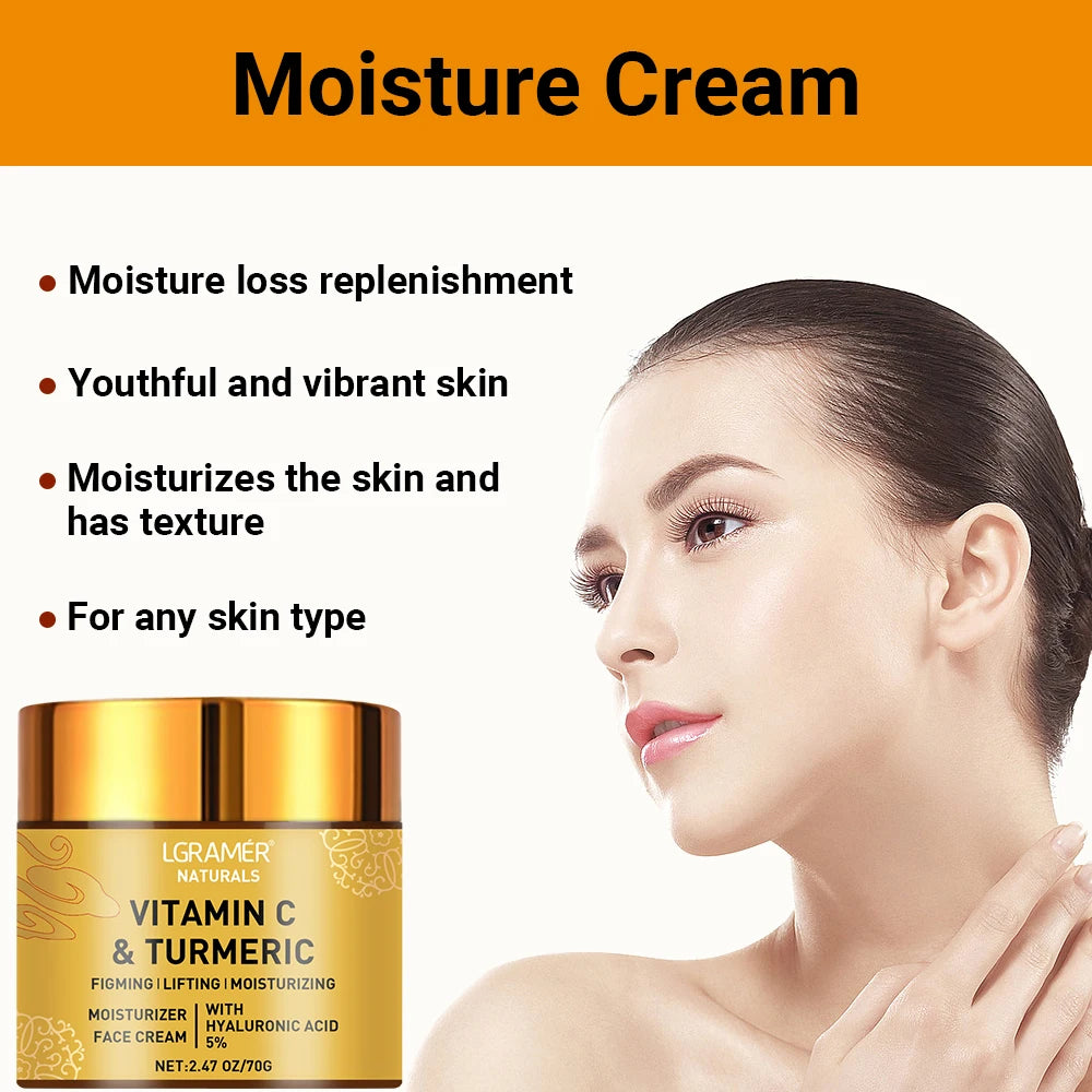 Retinol Moisturizing Firming Hyaluronic Whitening Vitamin C Face cream