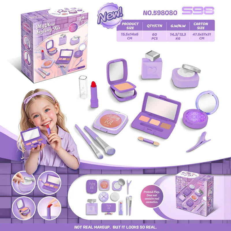 Children's Makeup Toy Set Safe and Non-toxic