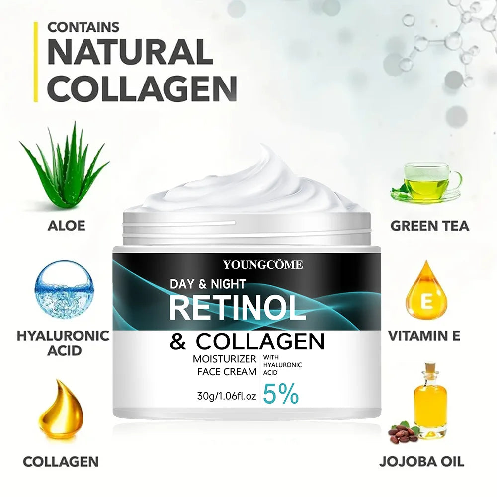 Retinol Cream Promotes Skin Elasticity And Luster Nourishing