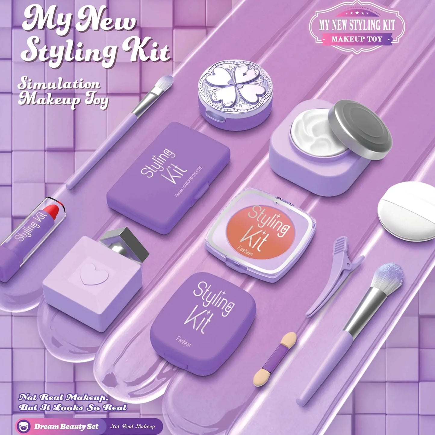 Children's Makeup Toy Set Safe and Non-toxic