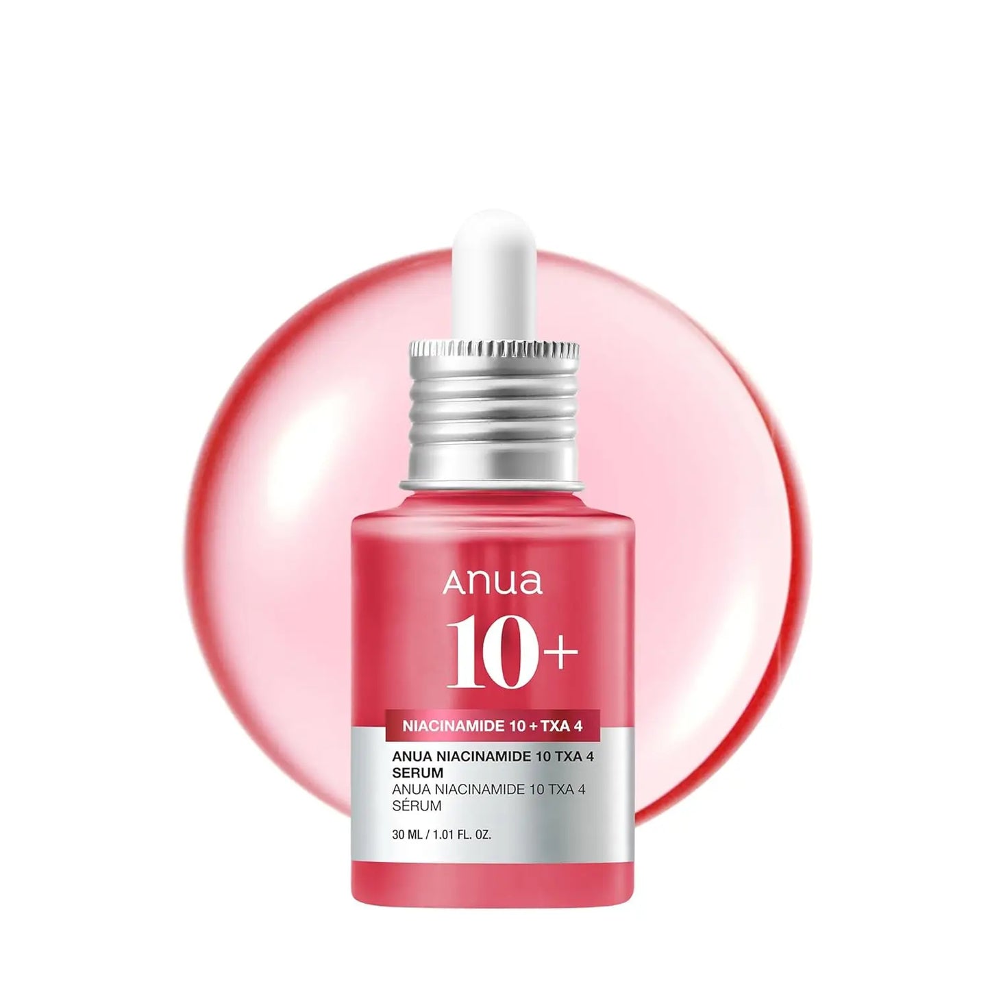 ANUA 10% Niacinamide+ 4% TXA Serum, Ceramide, Hyaluronic Acid, Tranexamic Acid, Vitamin B12 ,Fragrance-Free, Dark Spot , Korean Skincare