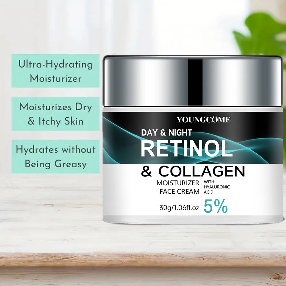 Retinol Cream Promotes Skin Elasticity And Luster Nourishing